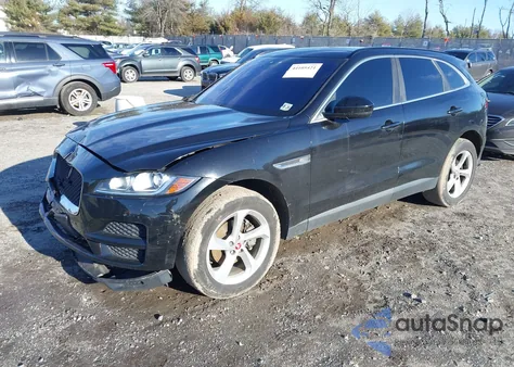 2019 Jaguar F-Pace 25T Premium z USA, uszkodzony, nr VIN SADCJ2FXXKA395445
